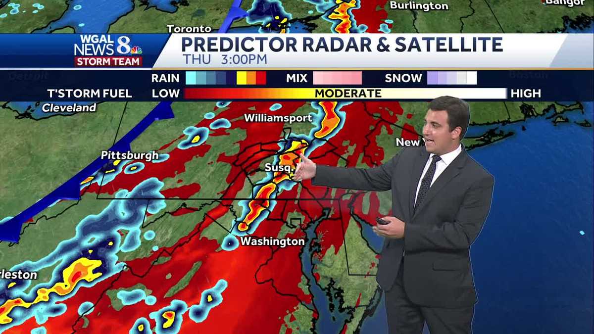 Not As Cool Tonight; Thunderstorm Chances Return Thursday