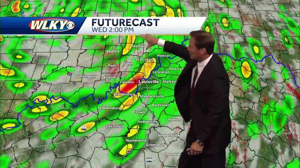 Scattered showers and storms likely
