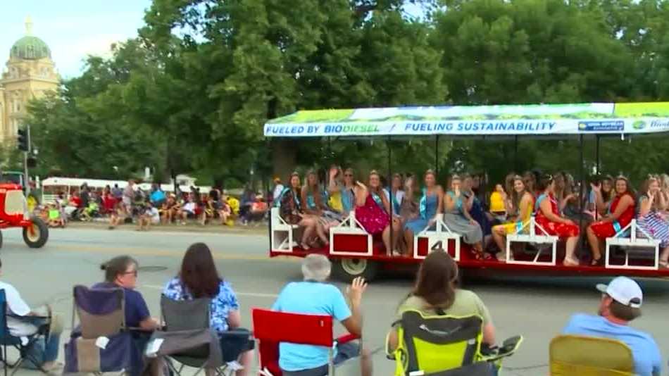 Iowa State Fair parade Des Moines