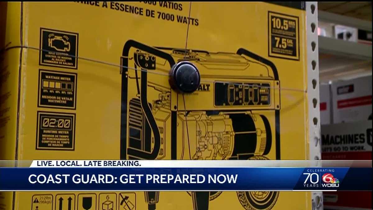 Coast Guard reminds residents to prepare for hurricane season