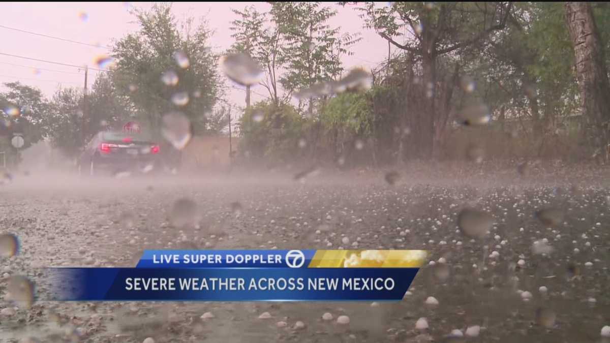 Severe Weather Across New Mexico