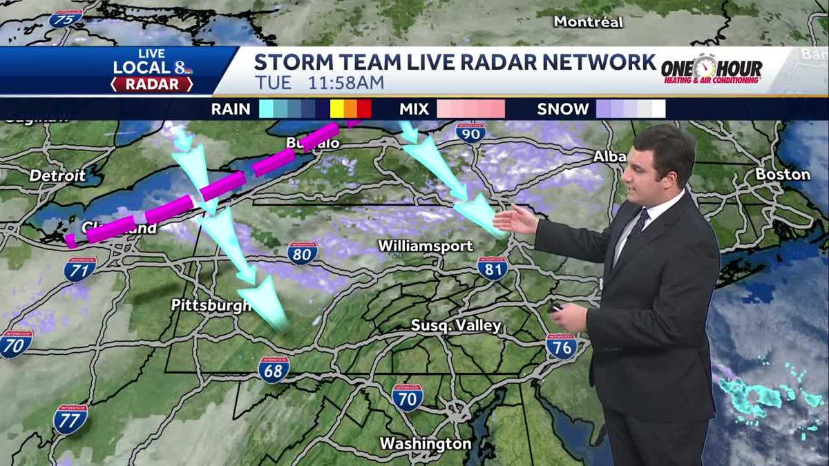 Chilly weather continues Tuesday & Wednesday in south-central PA