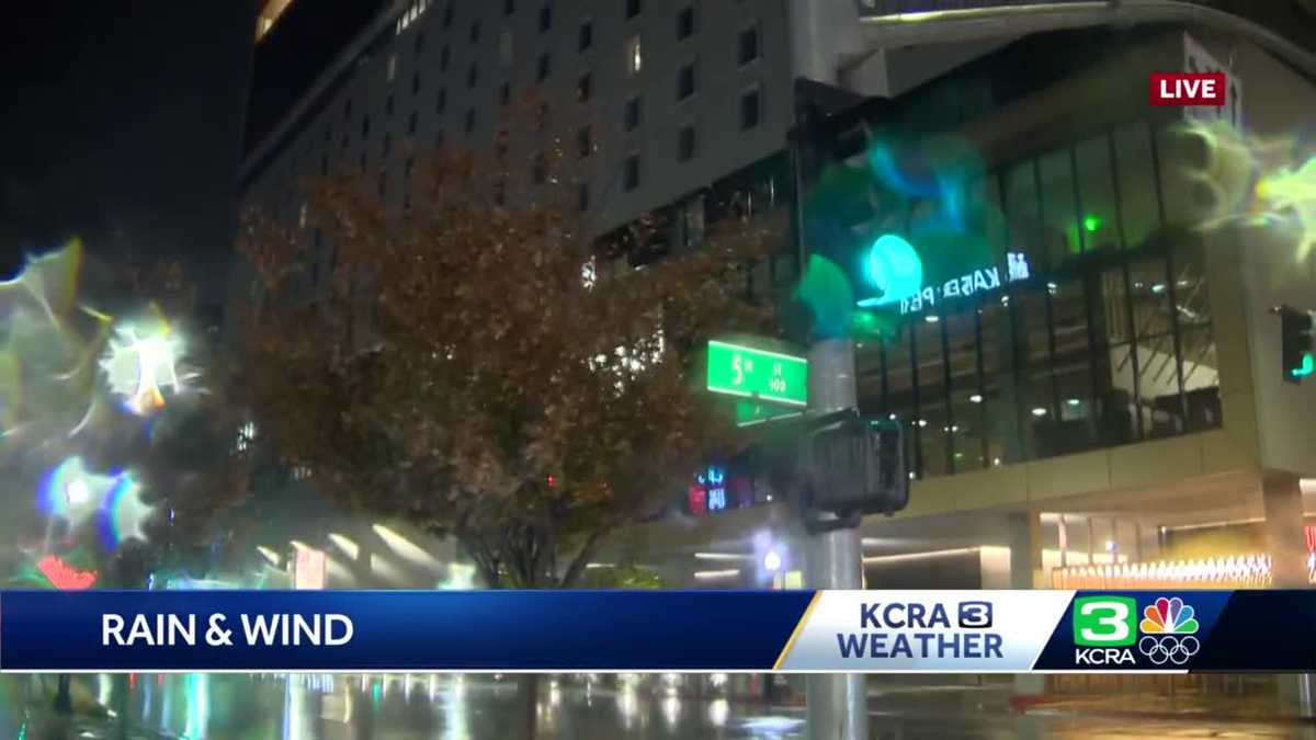 Doppler radar and rain, wind and snow forecast for Sacramento and the