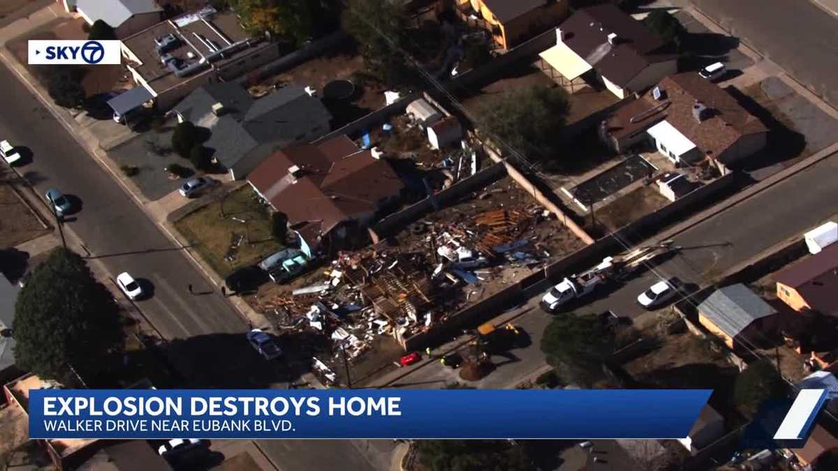 Albuquerque house explosion victim sent out of state for care; displaces veteran's family