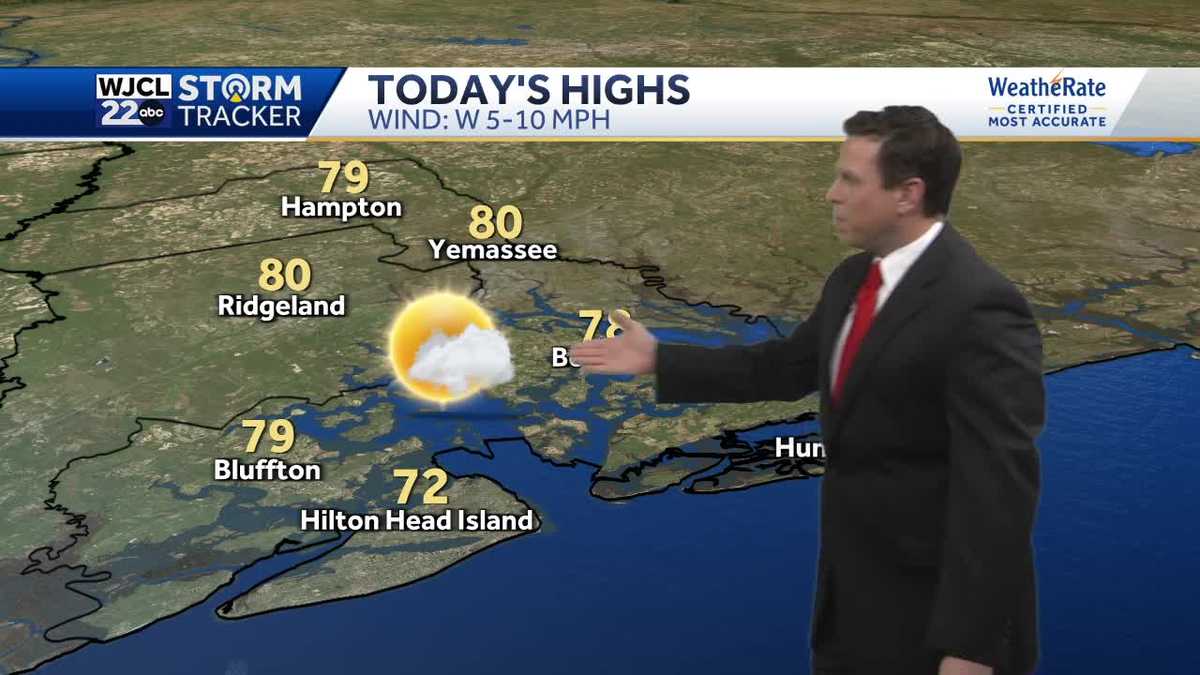 Spring-like weather this weekend with near record highs possible