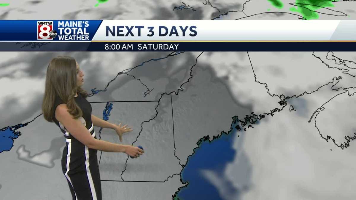 A few showers and storms Friday, drier and warmer this weekend.