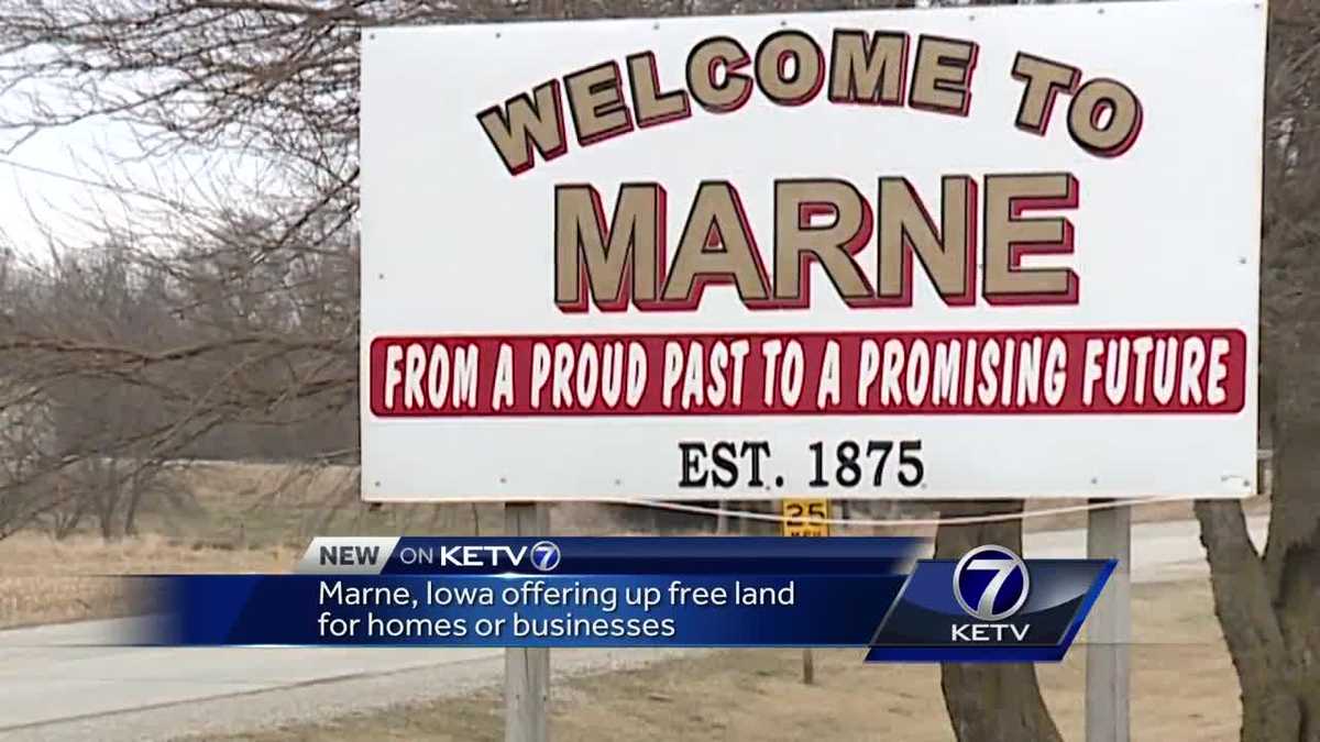 Marne, Iowa offering up free land for homes or businesses