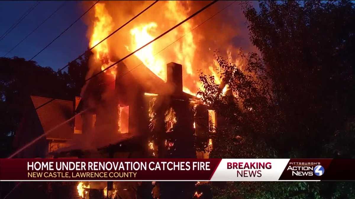 Property beneath renovation catches fire in New Castle