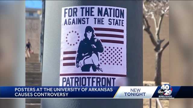 Posters at the University of Arkansas cause controversy - Vimarsana News
