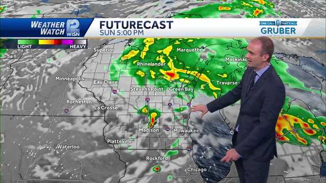 Impact Day: 2 Rounds Of Storms Sunday
