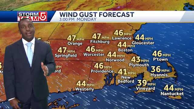 Video: Blustery start to week with milder days ahead