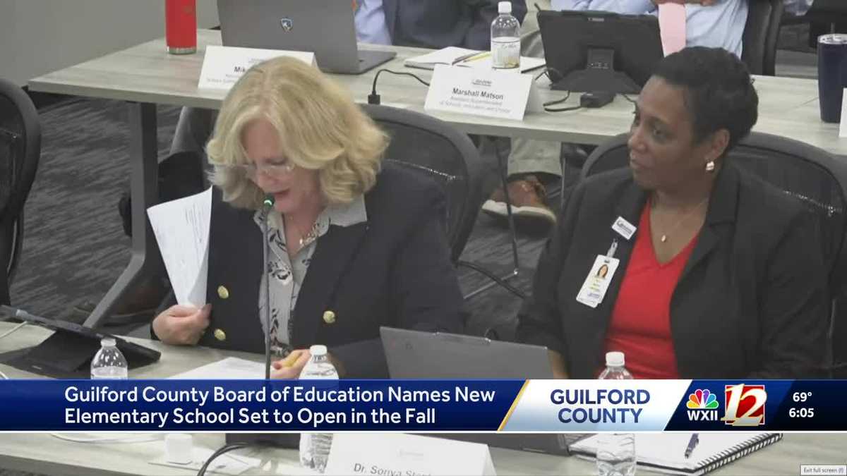 Guilford County Board Education name performing arts elementary school