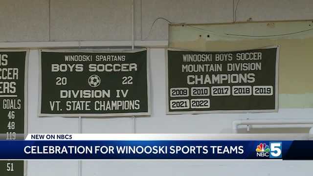 Winooski High School unveils banners to celebrate recent athletic accomplishments - Vimarsana News