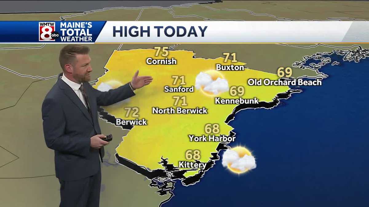 Today's 5AM forecast update