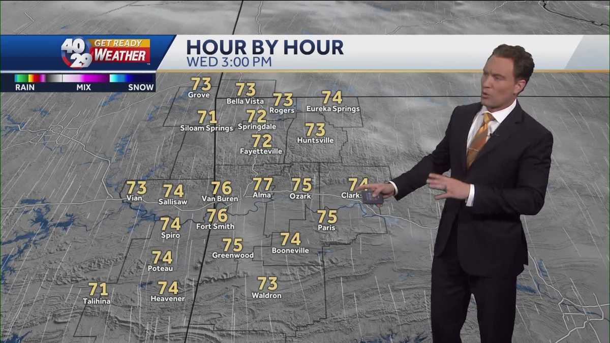 Warm, sunny weather lasts into Thursday