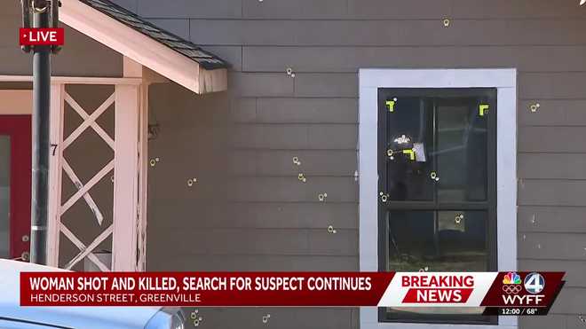 Three charged after woman killed in Greenville drive-by shooting