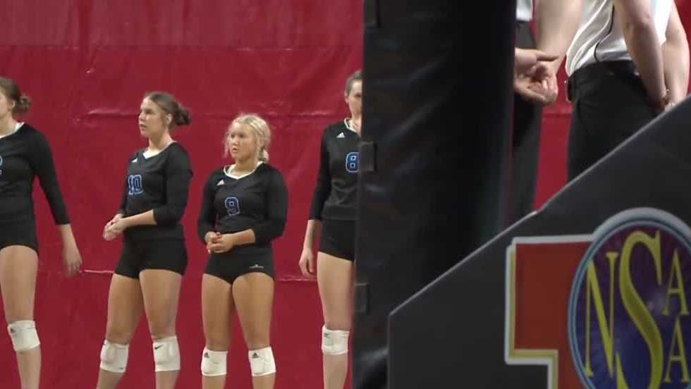 Day 1 Nebraska state volleyball highlights