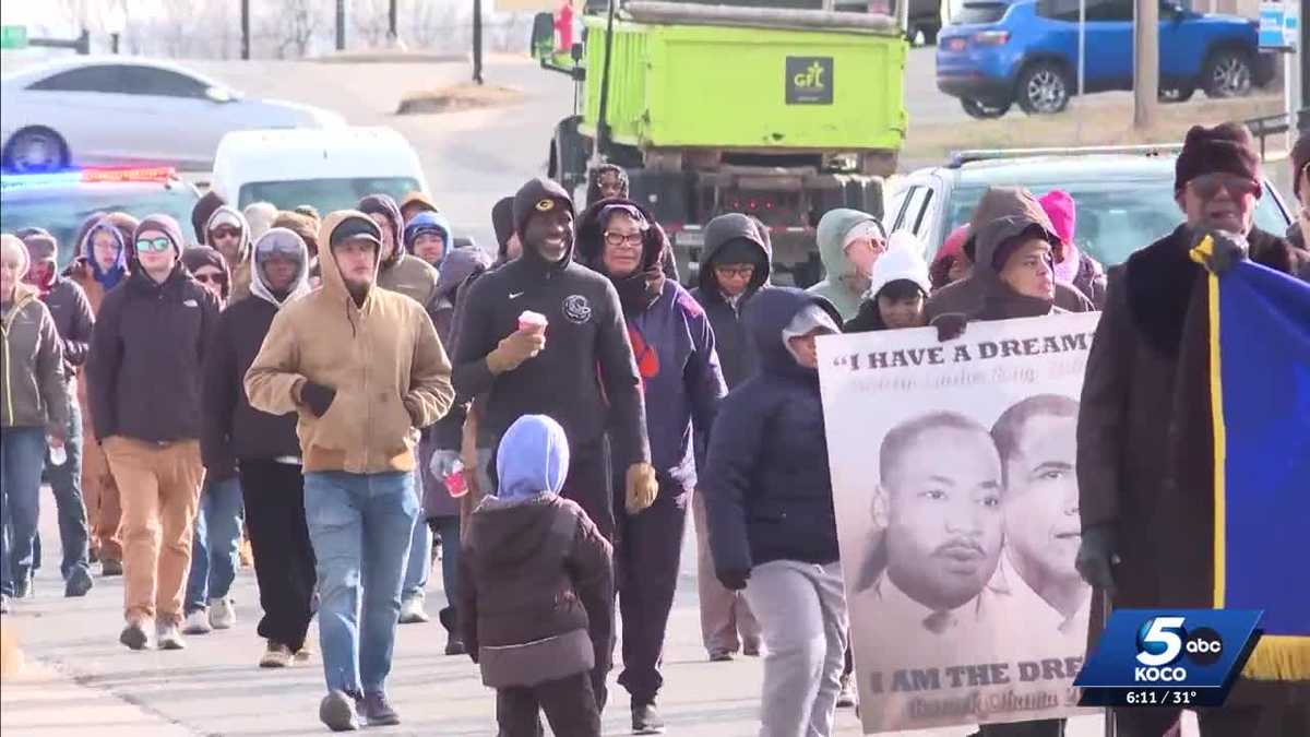 Oklahoma City honors Martin Luther King Jr. with silent march, annual parade