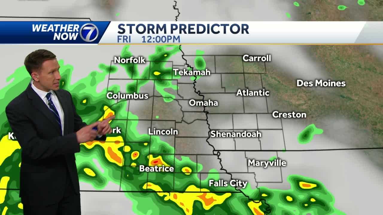 Storm Chances Go Up Friday PM, More Weekend Storms Likely