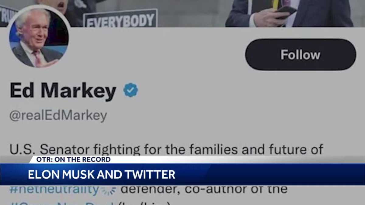 OTR: Sen. Ed Markey takes Elon Musk to task over Twitter – WCVB