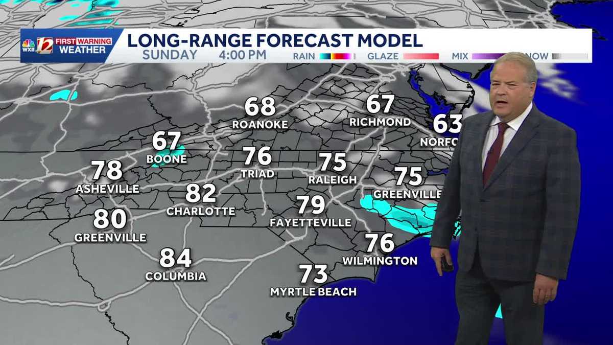 Frost risk across Mountains and Piedmont of North Carolina tonight