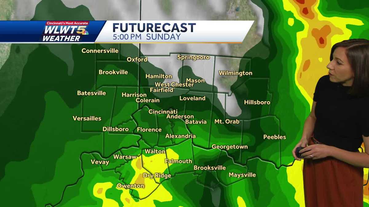 Severe storm threat today