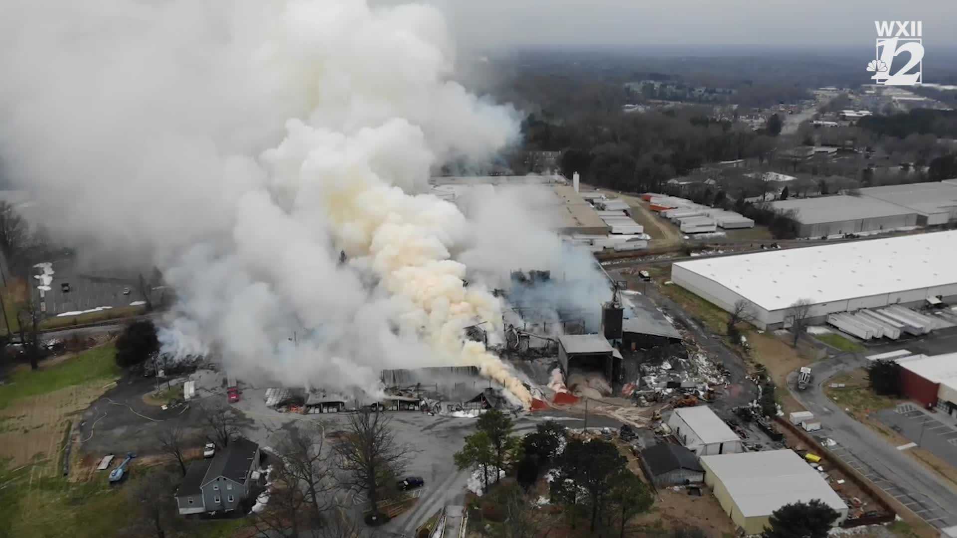 Explosion Still Possible From North Carolina Fertilizer Plant Fire