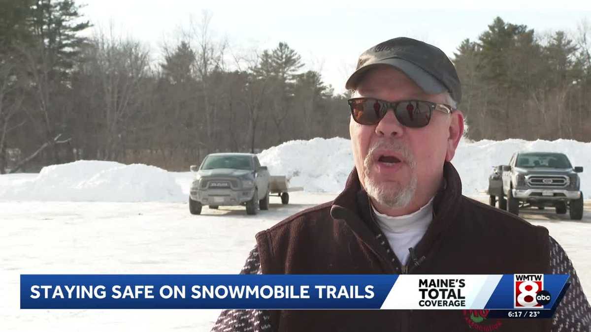 Staying safe on Maine's snowmobile trails this winter