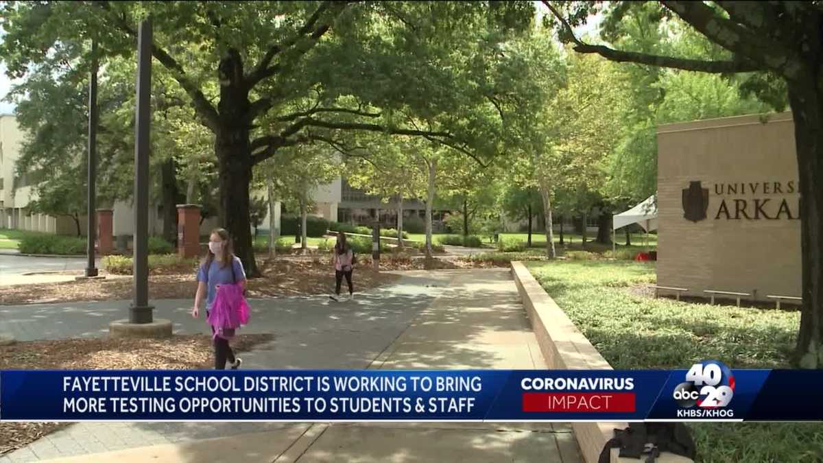 Fayetteville school district working to bring more testing
