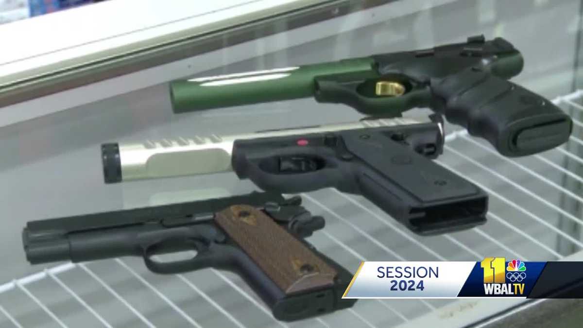 Maryland lawmakers push felony for handgun theft