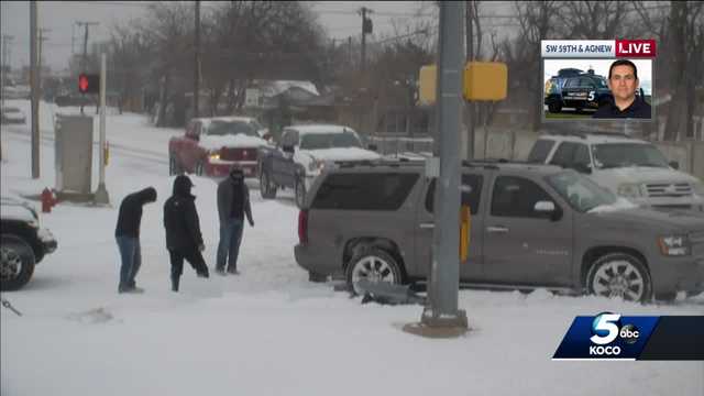 Oklahoma continues to see hazardous road conditions Thursday - Vimarsana News