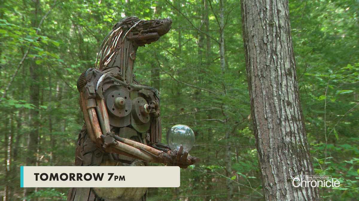 Tuesday on NH Chronicle: Sculpture Art Hiking Trails