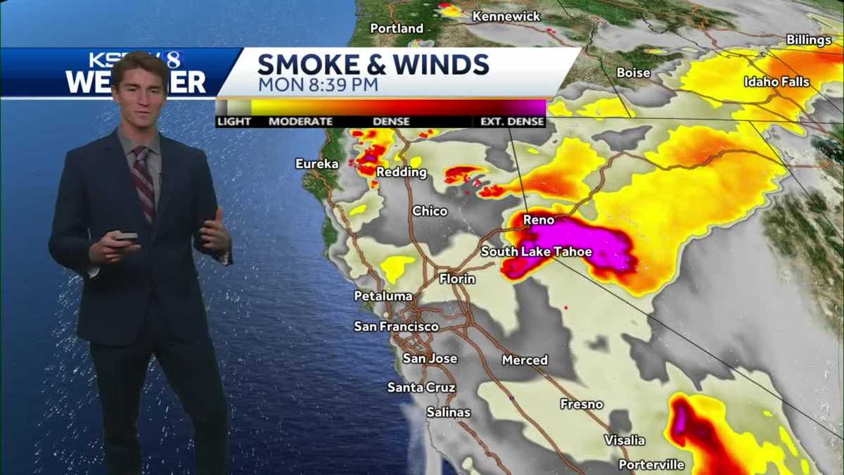 Mild Conditions Continue for the Central Coast with Light Smoke and Haze