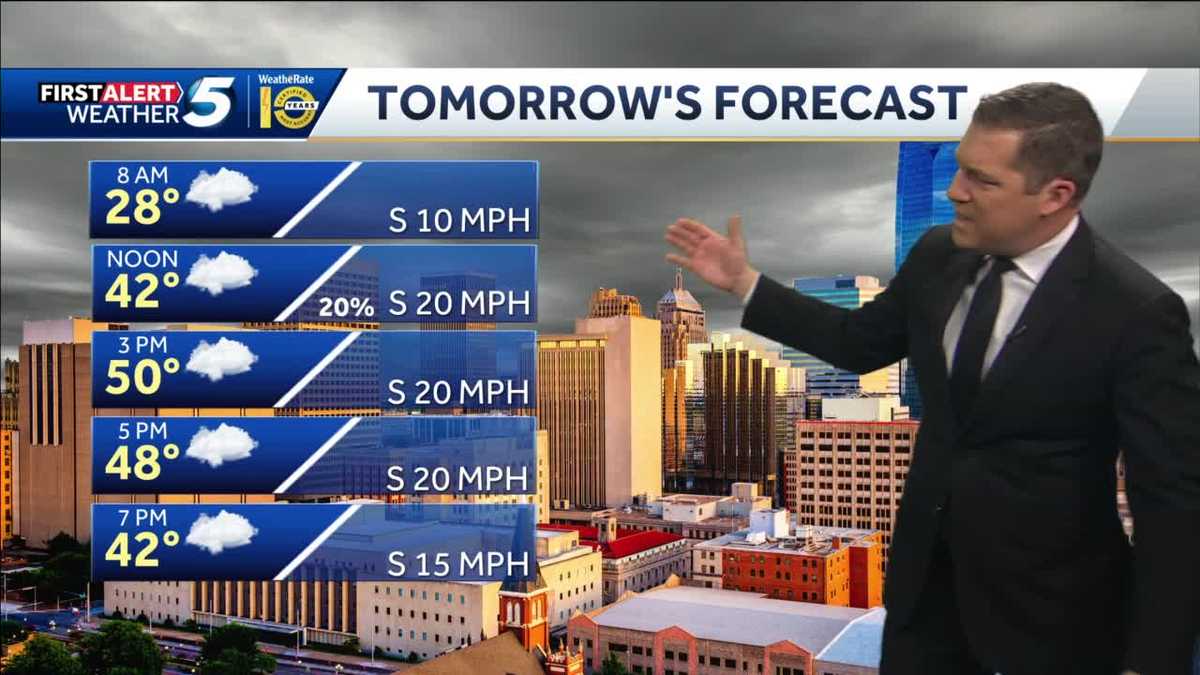 Warmer air on the way