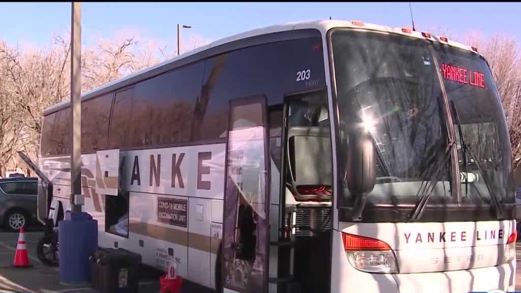 FEMA brings vaccine buses to rural New Mexico