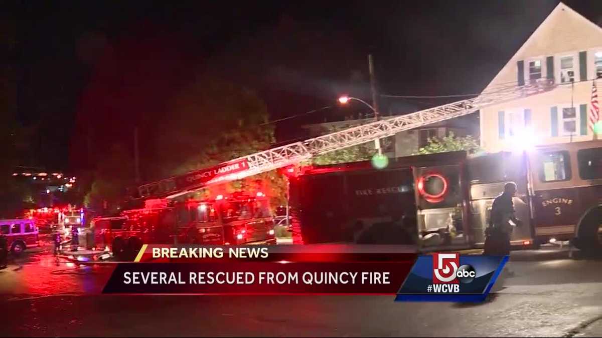 Several rescued from Quincy fire