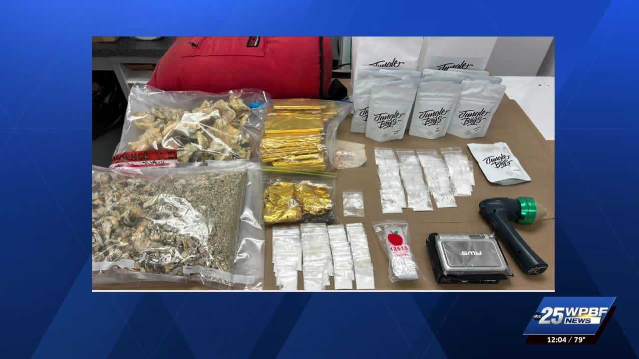 wpbf.com - Desiree Malky - Okeechobee drug bust reveals stash of psychedelic mushrooms and more