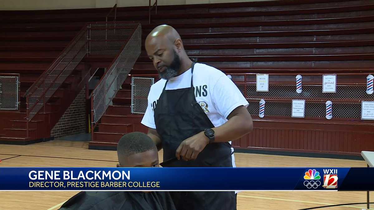 North Carolina Greensboro kids get free haircuts