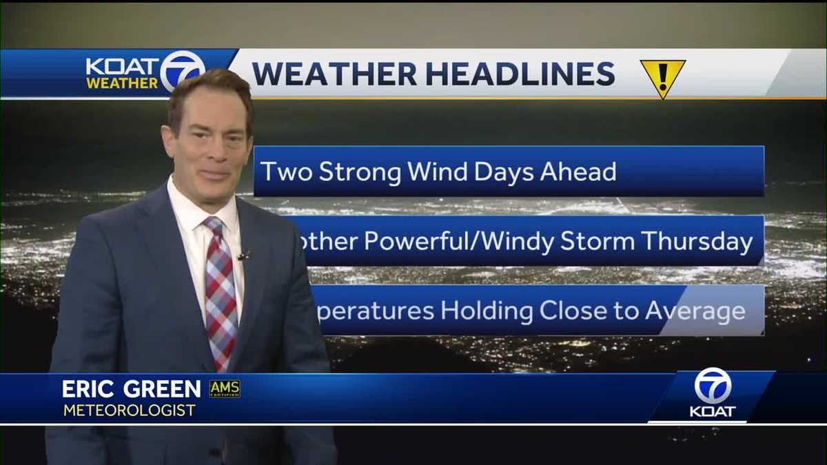 Impact weather today with wind advisories, high wind warnings and red ...