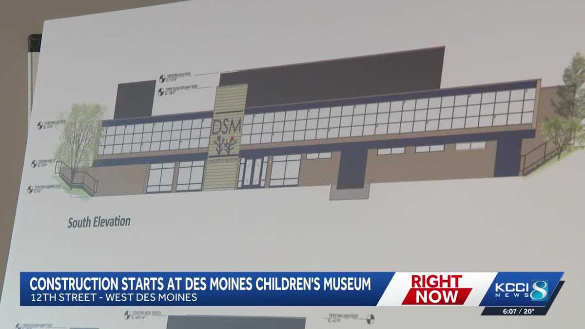 Des Moines Children's Museum celebrates start of construction at new location