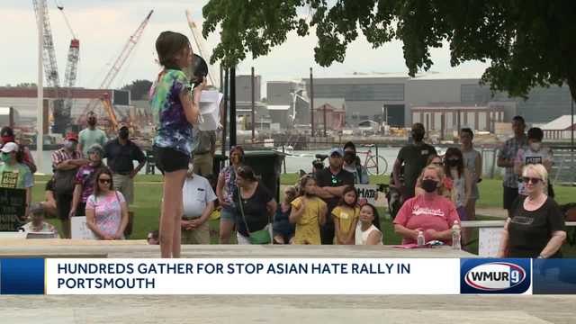 Hundreds gather for Stop Asian Hate rally in Portsmouth - Vimarsana News