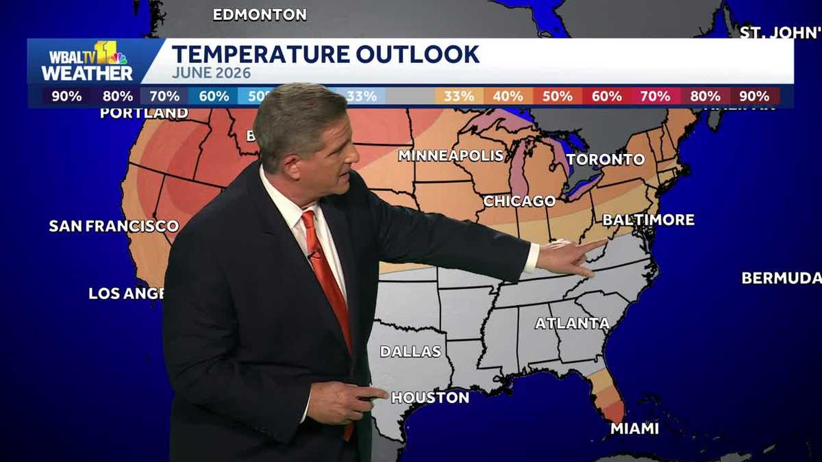 Weather Talk: It's going to get hot for a couple of days