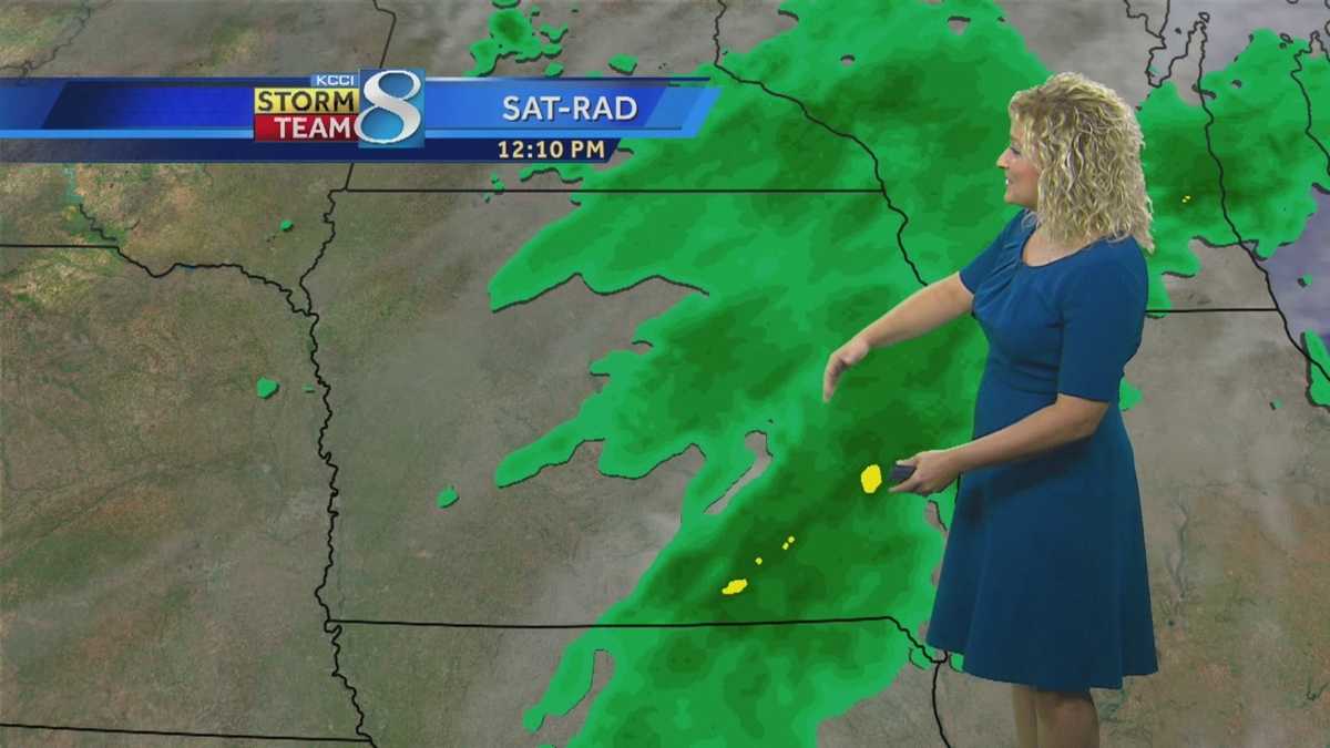 KCCI 8 noon video forecast