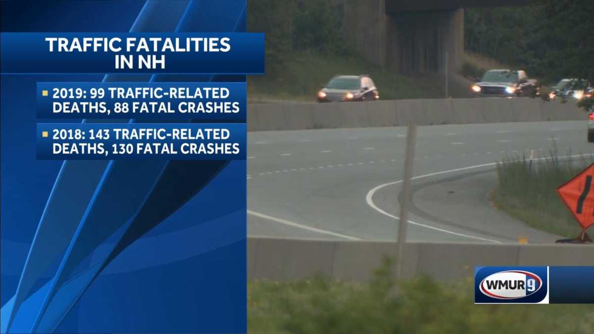 NH traffic fatalities down by more than 30 percent in 2019