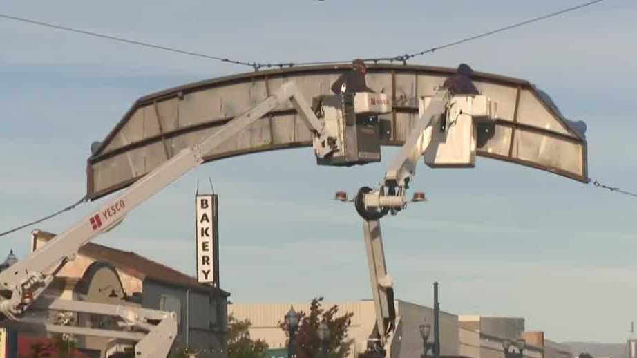 Landmark Fairfield Arch coming down in restoration effort