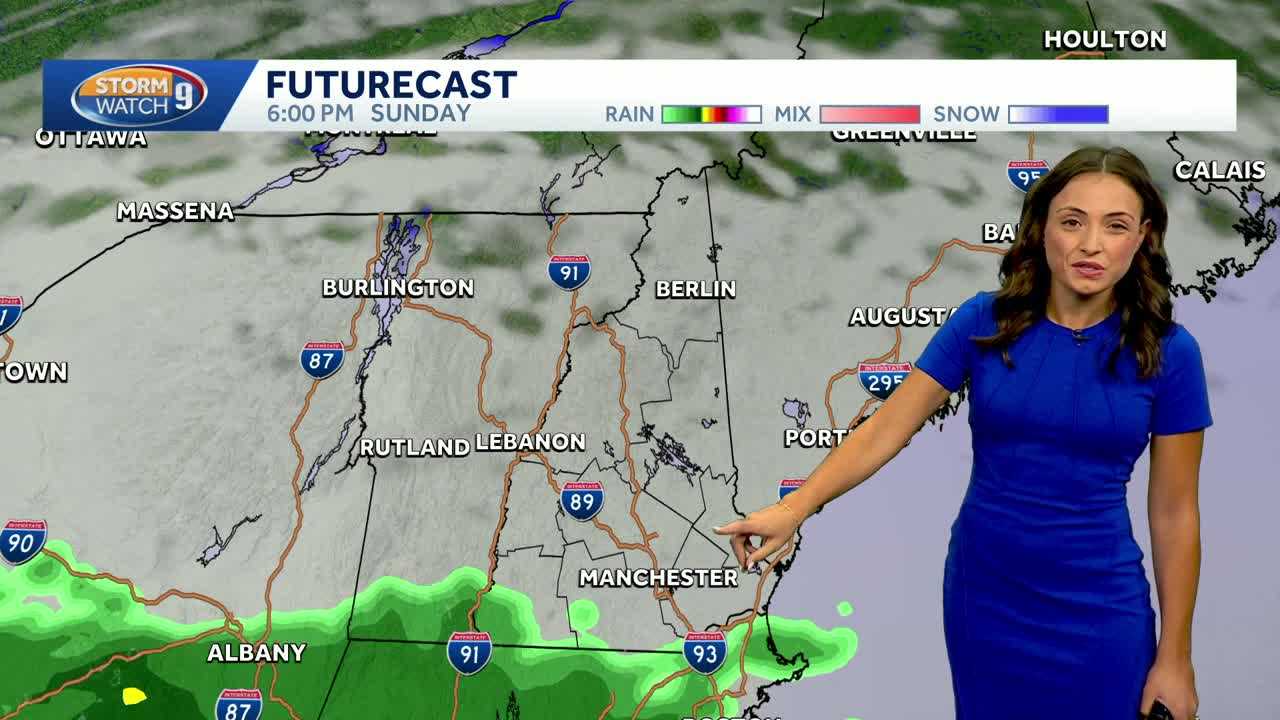 Video: Scattered showers expected later tonight