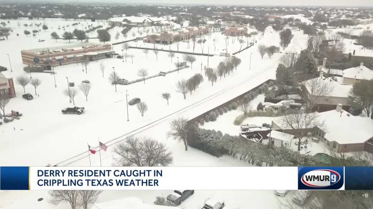 Derry man caught in Texas storm describes power outages, lack of heat