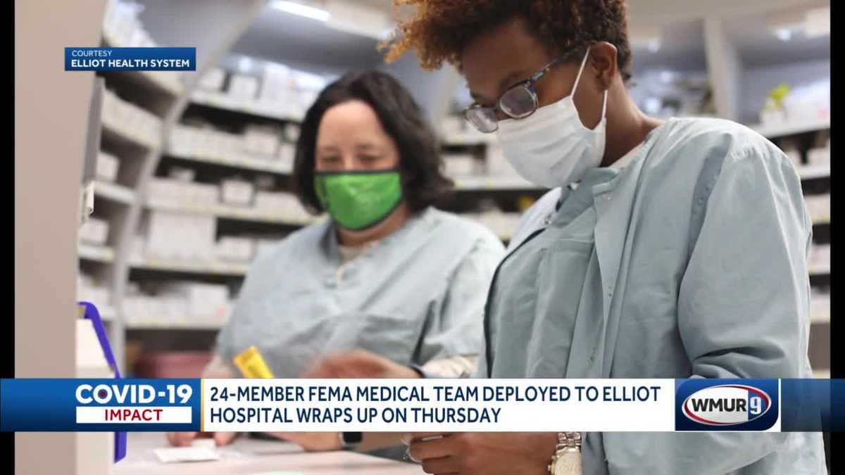 FEMA commander reflects on deployment to the Elliot Hospital