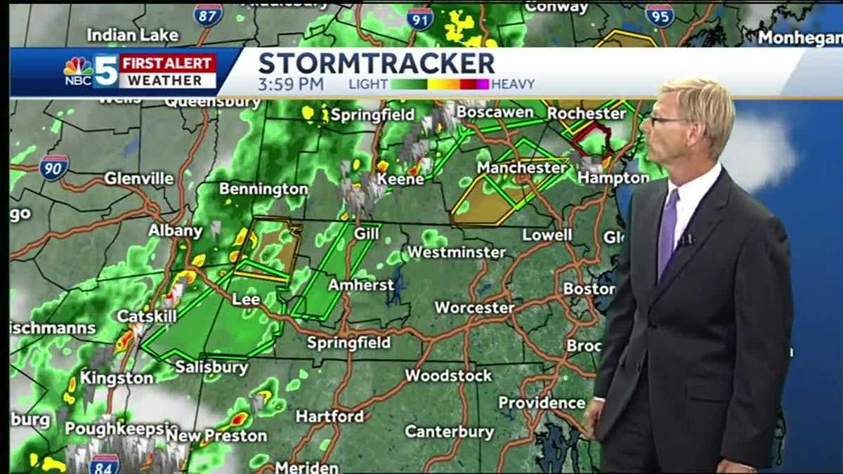 Video: Tom Messner teams with Eric Weglarz to cover strong storms