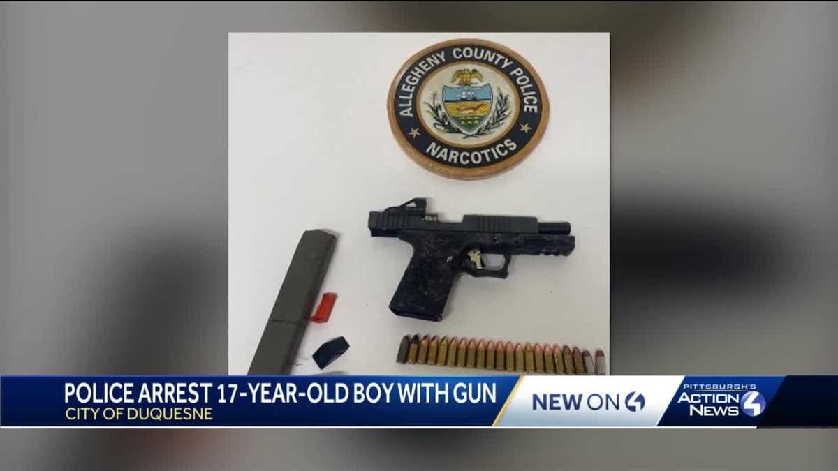 Duquesne teen charged as adult after allegedly pointing gun at detectives